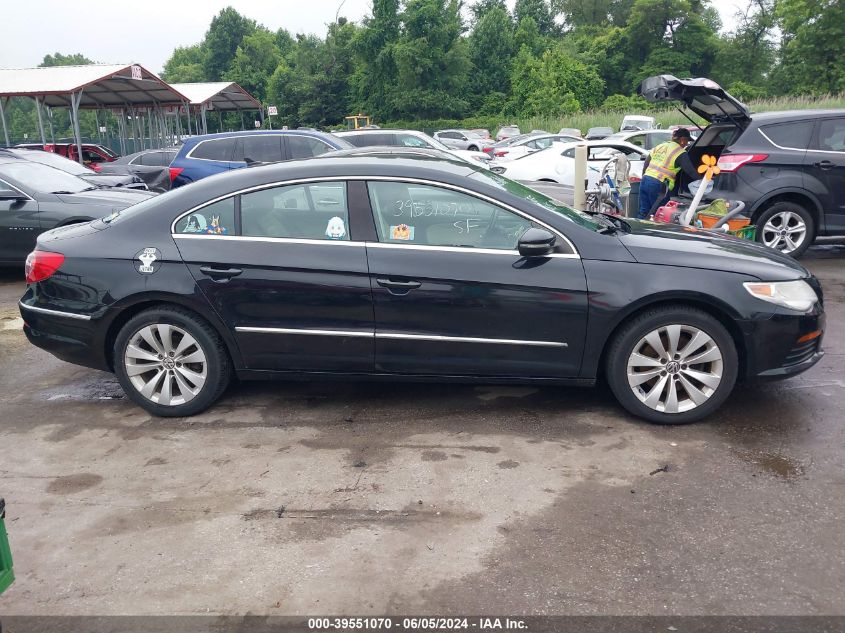 2012 Volkswagen Cc Sport VIN: WVWMP7ANXCE528443 Lot: 39551070