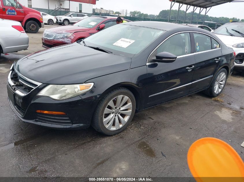 2012 Volkswagen Cc Sport VIN: WVWMP7ANXCE528443 Lot: 39551070