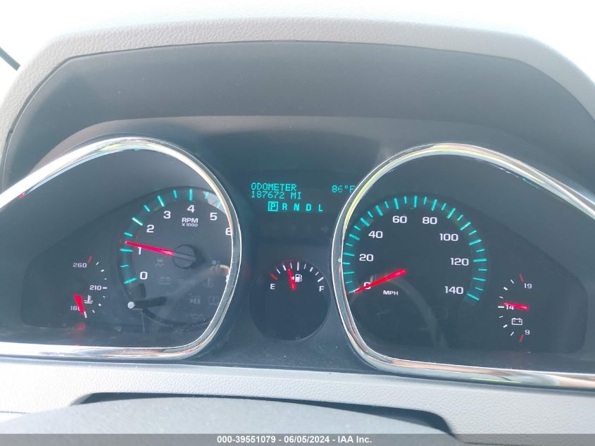 2011 Chevrolet Traverse Ls VIN: 1GNKREED7BJ282312 Lot: 39551079