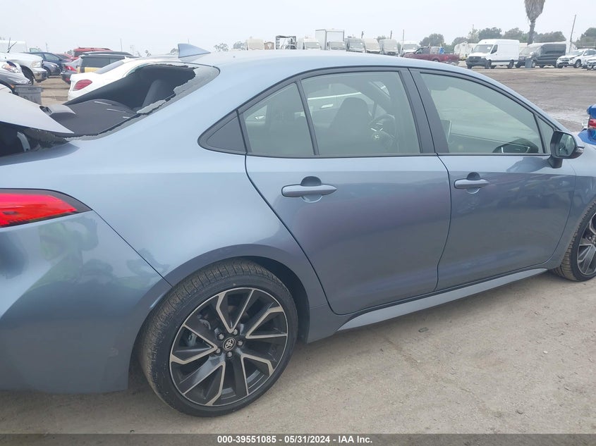 VIN JTDS4RCE3LJ007225 2020 TOYOTA COROLLA SE