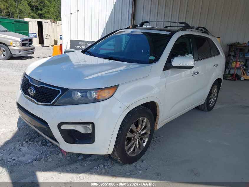 2012 Kia Sorento Sx V6 VIN: 5XYKW4A22CG215957 Lot: 39551086