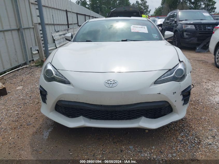 2017 Toyota 86 VIN: JF1ZNAA18H8708926 Lot: 39551094