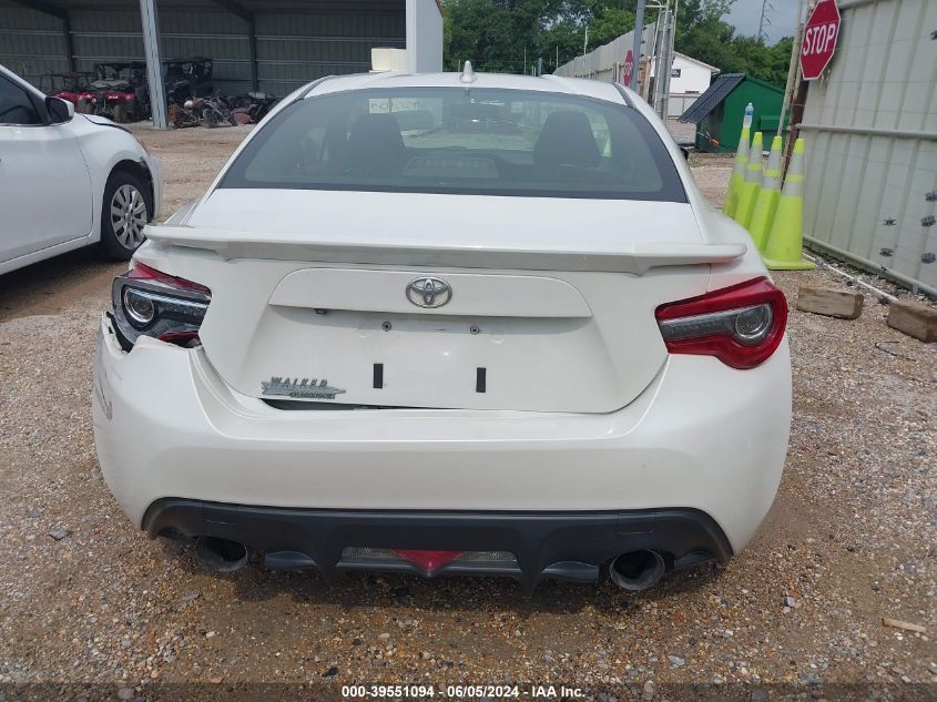 2017 Toyota 86 VIN: JF1ZNAA18H8708926 Lot: 39551094