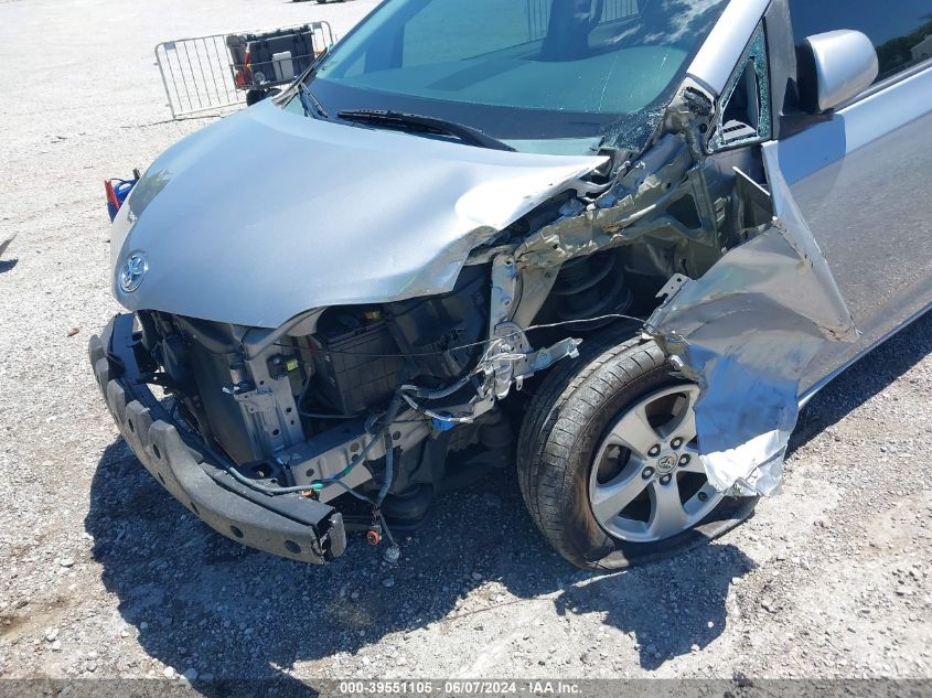 2013 Toyota Sienna Le V6 8 Passenger VIN: 5TDKK3DC5DS351465 Lot: 39551105