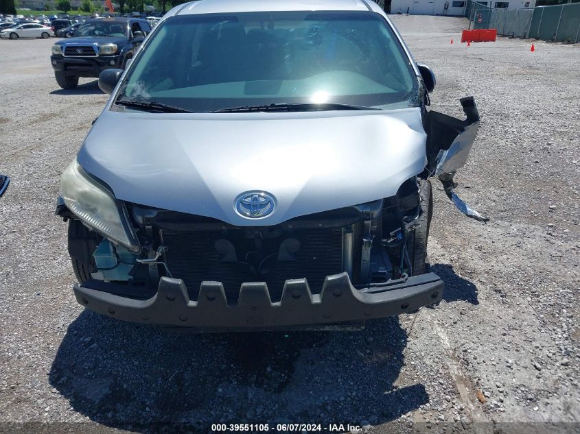 2013 Toyota Sienna Le V6 8 Passenger VIN: 5TDKK3DC5DS351465 Lot: 39551105