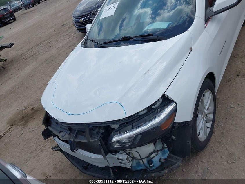 2018 Chevrolet Malibu Lt VIN: 1G1ZD5STXJF131251 Lot: 39551112