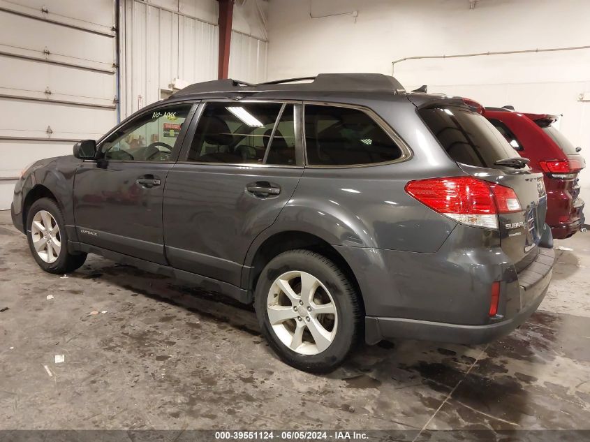 2014 Subaru Outback 2.5I Premium VIN: 4S4BRCCC7E3242985 Lot: 39551124