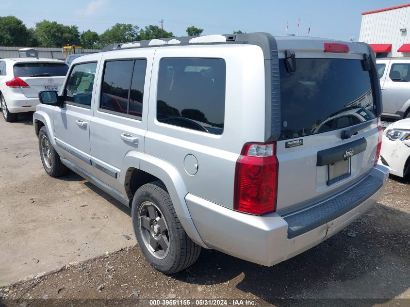 2008 Jeep Commander Sport VIN: 1J8HH48K48C155517 Lot: 39551155