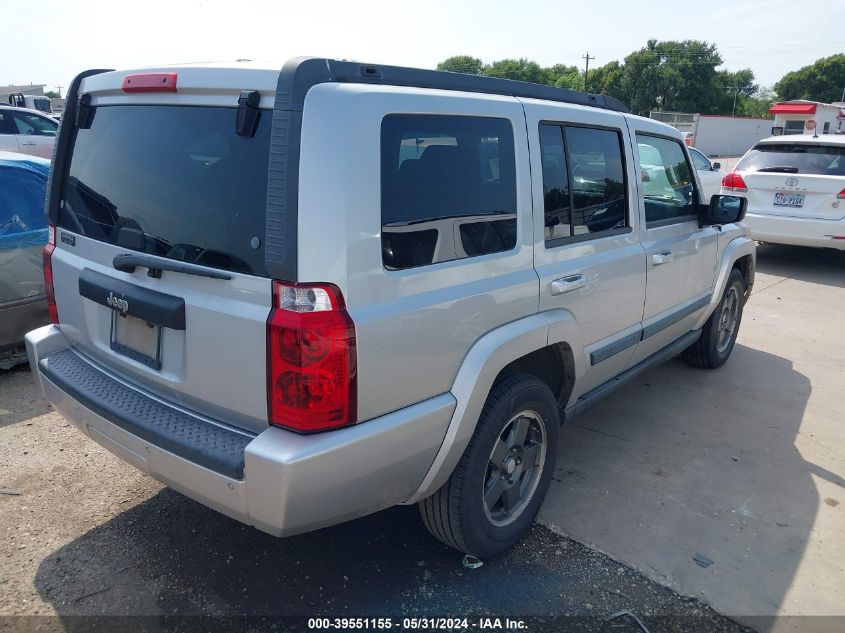 2008 Jeep Commander Sport VIN: 1J8HH48K48C155517 Lot: 39551155