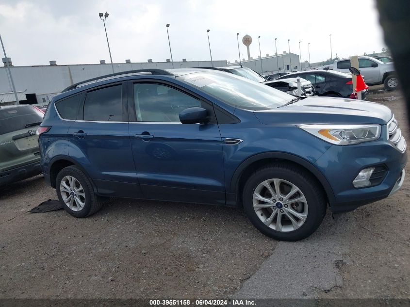 2018 Ford Escape Sel VIN: 1FMCU9HD8JUC79748 Lot: 39551158