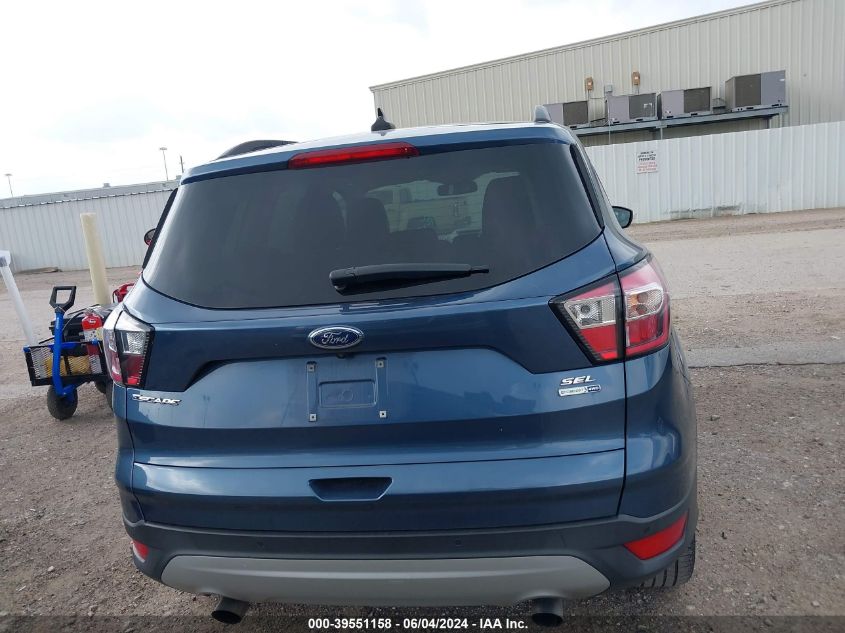 2018 Ford Escape Sel VIN: 1FMCU9HD8JUC79748 Lot: 39551158