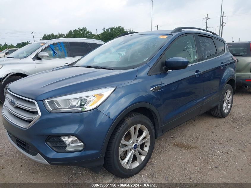 2018 Ford Escape Sel VIN: 1FMCU9HD8JUC79748 Lot: 39551158