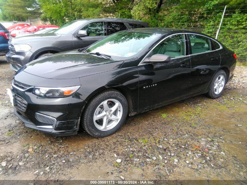 2016 Chevrolet Malibu 1Fl VIN: 1G1ZC5ST5GF240079 Lot: 39551173