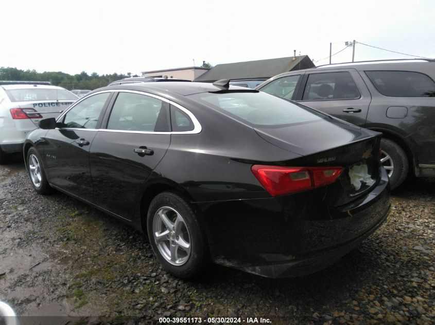 2016 Chevrolet Malibu 1Fl VIN: 1G1ZC5ST5GF240079 Lot: 39551173