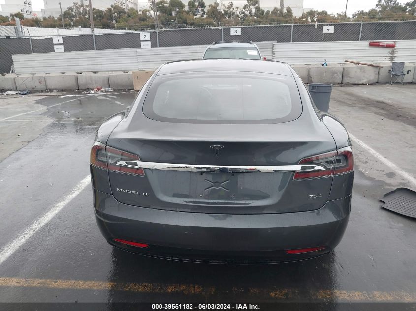 2018 Tesla Model S 100D/75D/P100D VIN: 5YJSA1E23JF281252 Lot: 39551182