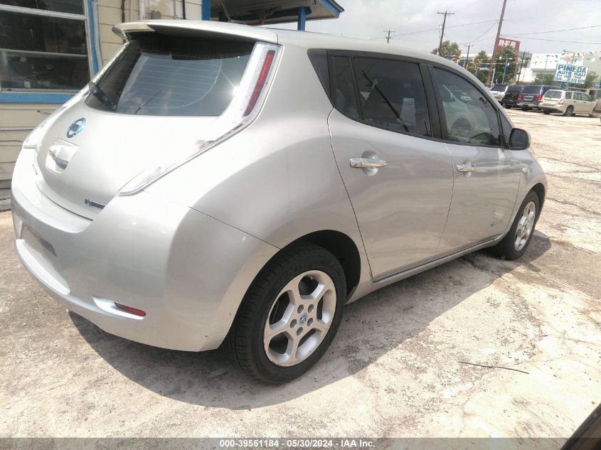 2012 Nissan Leaf Sl VIN: JN1AZ0CP7CT018312 Lot: 39551184