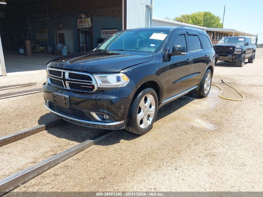 2014 Dodge Durango Limited VIN: 1C4RDHDG5EC972314 Lot: 39551200