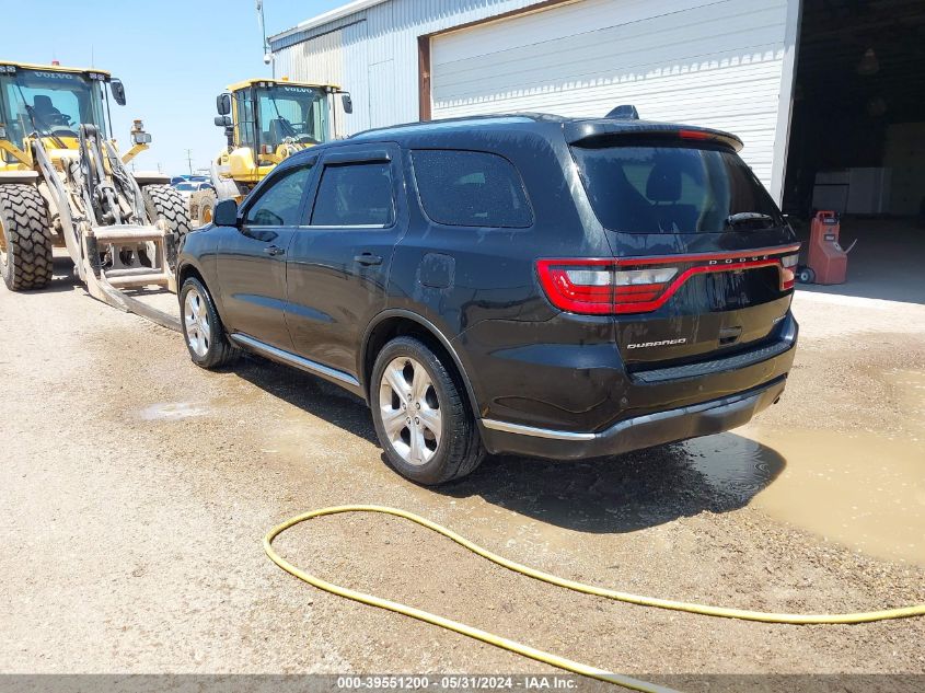 2014 Dodge Durango Limited VIN: 1C4RDHDG5EC972314 Lot: 39551200