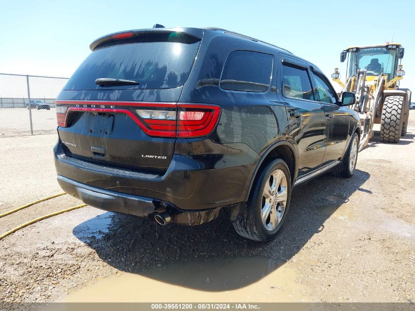 2014 Dodge Durango Limited VIN: 1C4RDHDG5EC972314 Lot: 39551200