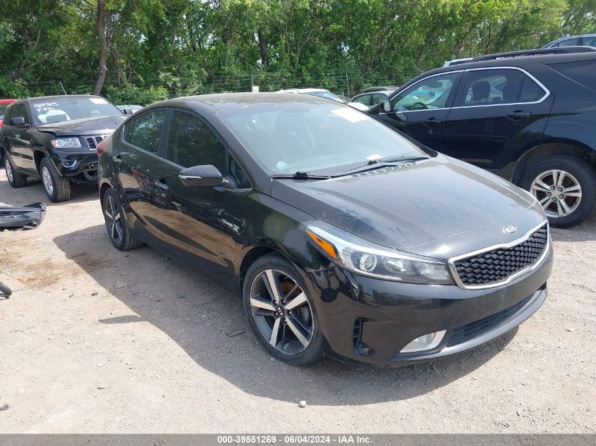 2017 Kia Forte Ex VIN: 3KPFL4A83HE091877 Lot: 39551269