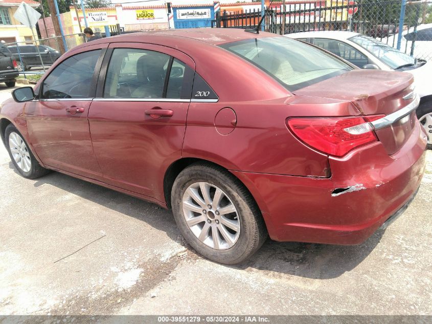 2011 Chrysler 200 Touring VIN: 1C3BC1FB6BN504206 Lot: 39551279