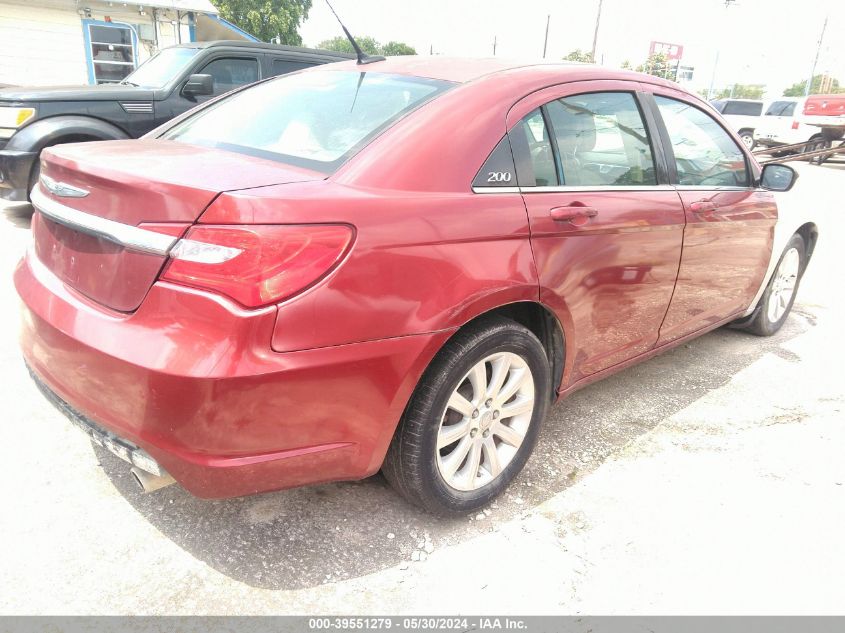 2011 Chrysler 200 Touring VIN: 1C3BC1FB6BN504206 Lot: 39551279