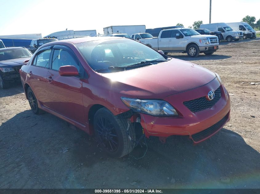 2009 Toyota Corolla S VIN: 2T1BU40E09C049069 Lot: 39551395