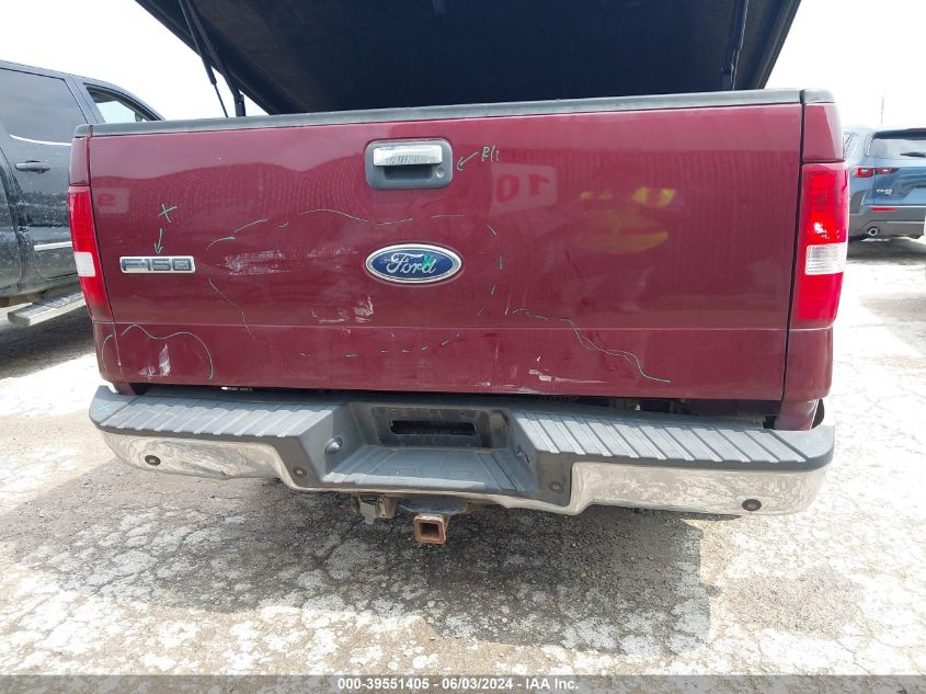 2005 Ford F-150 Lariat/Xlt VIN: 1FTPW12595KE74066 Lot: 39551405