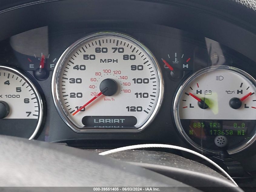 2005 Ford F-150 Lariat/Xlt VIN: 1FTPW12595KE74066 Lot: 39551405