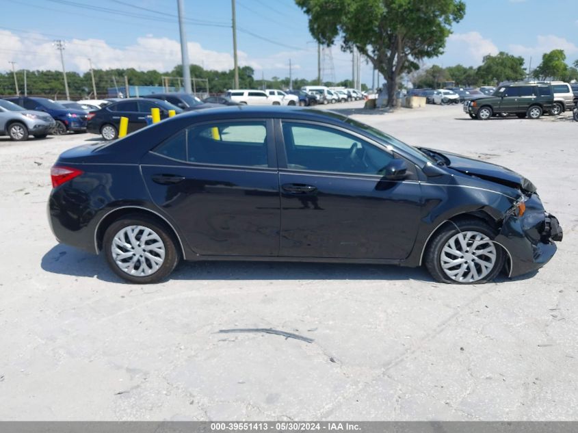 2017 Toyota Corolla Le VIN: 2T1BURHE2HC926130 Lot: 39551413