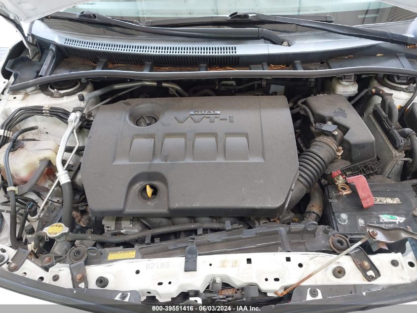 2011 Toyota Corolla S/Le VIN: 2T1BU4EE8BC695118 Lot: 39551416