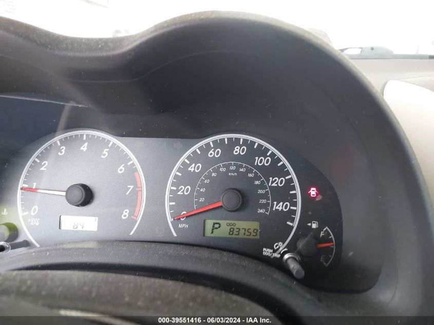 2011 Toyota Corolla S/Le VIN: 2T1BU4EE8BC695118 Lot: 39551416