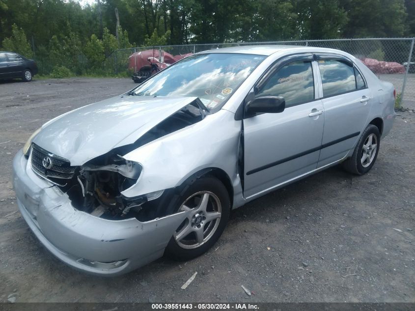 2005 Toyota Corolla Ce VIN: 2T1BR32E55C443430 Lot: 39551443