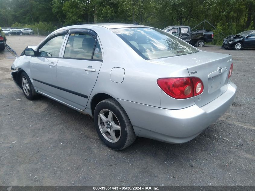 2005 Toyota Corolla Ce VIN: 2T1BR32E55C443430 Lot: 39551443