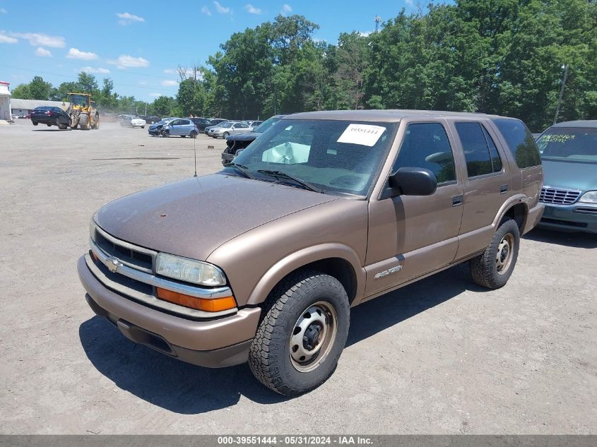 2005 Chevrolet Blazer VIN: 1GNDT13X65K105300 Lot: 39551444