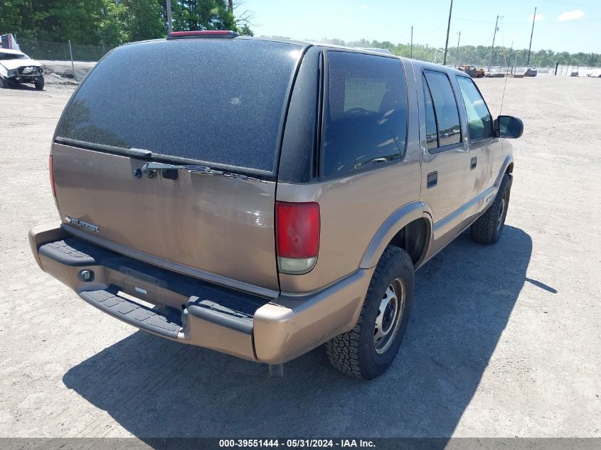 2005 Chevrolet Blazer VIN: 1GNDT13X65K105300 Lot: 39551444