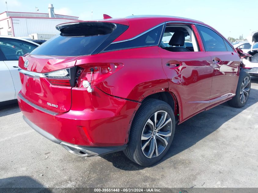 2019 Lexus Rx 350 VIN: 2T2ZZMCA4KC145121 Lot: 39551448