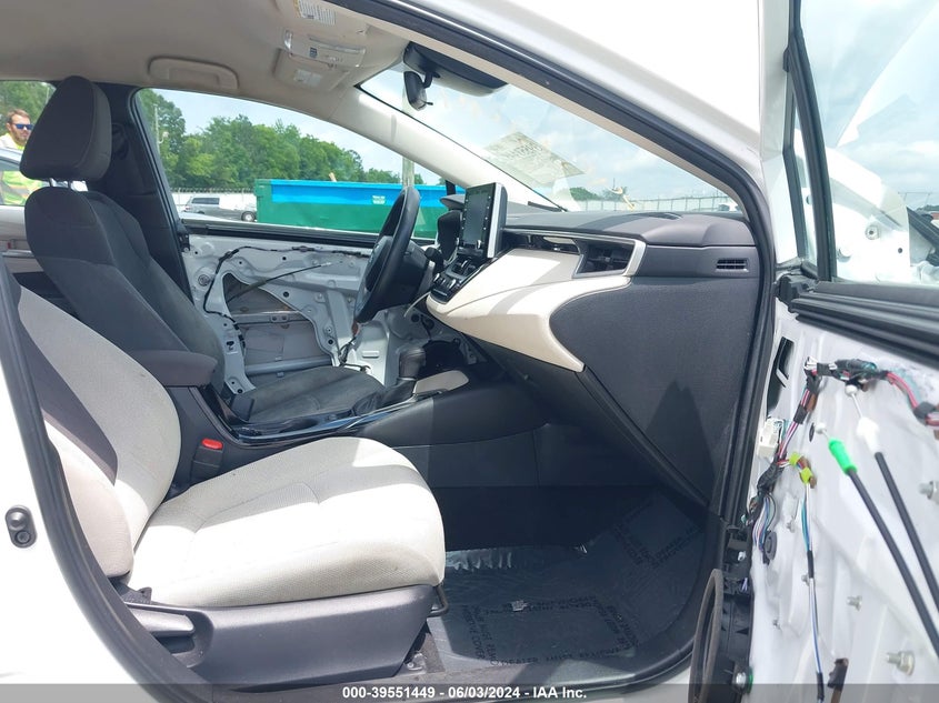 VIN 5YFEPMAE3MP265557 2021 TOYOTA COROLLA LE