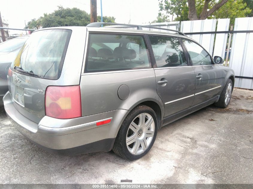 2005 Volkswagen Passat Glx VIN: WVWWU63B65E139252 Lot: 39551450