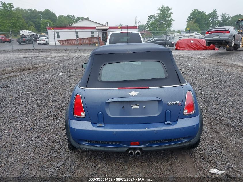 2007 Mini Cooper S VIN: WMWRH335X7TJ44590 Lot: 39551452