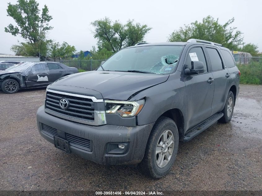 2018 Toyota Sequoia Sr5 VIN: 5TDZY5G14JS070675 Lot: 39551456