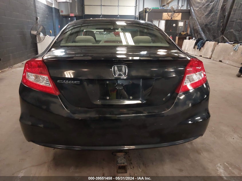 2012 Honda Civic Lx VIN: 2HGFG3B58CH519329 Lot: 39551458