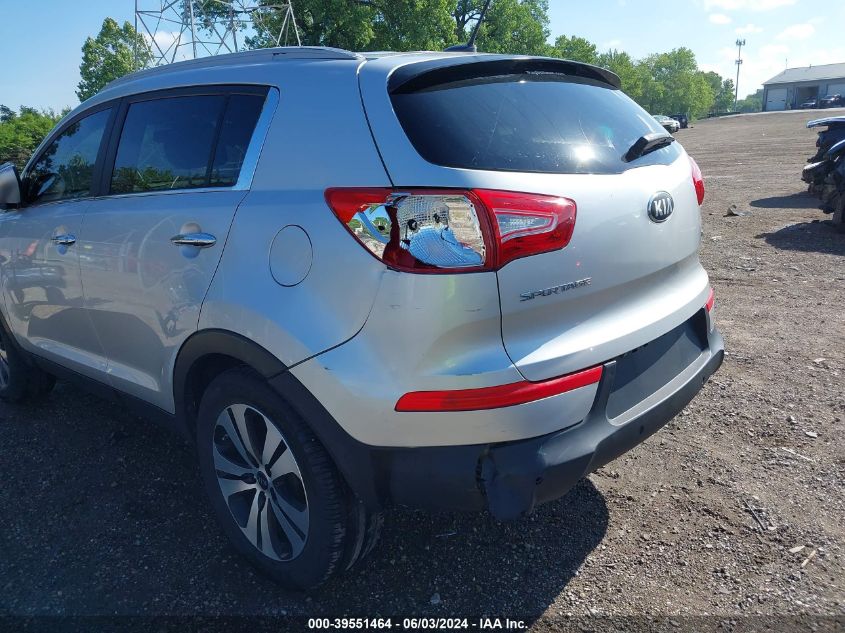 2013 Kia Sportage Ex VIN: KNDPC3A29D7485310 Lot: 39551464