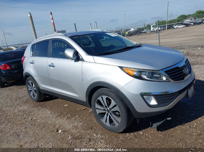 2013 Kia Sportage Ex VIN: KNDPC3A29D7485310 Lot: 39551464