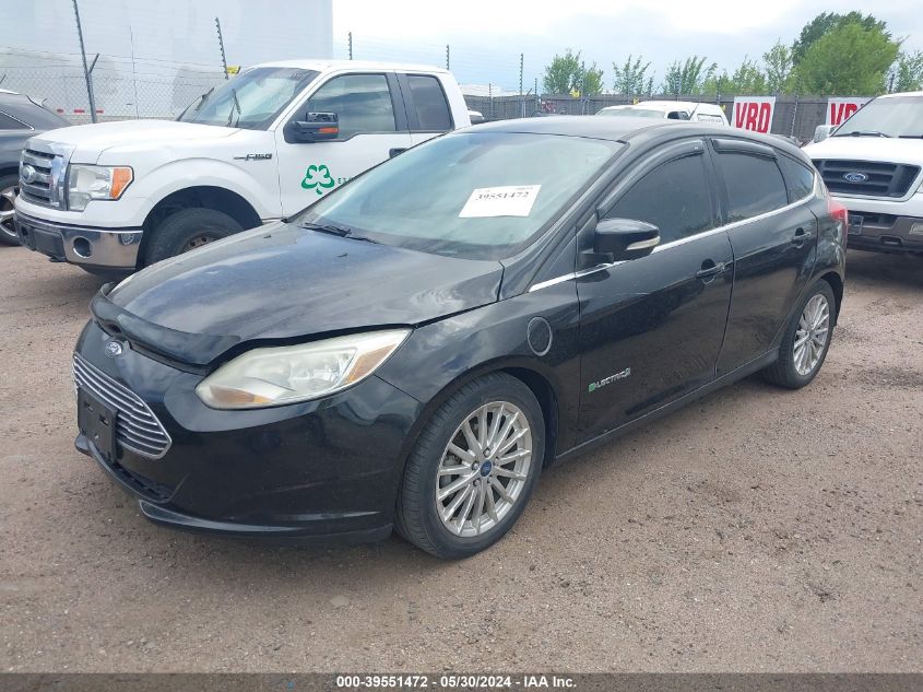 2012 Ford Focus Electric VIN: 1FAHP3R4XCL458367 Lot: 39551472