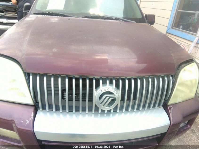 2008 Mercury Mountaineer VIN: 4M2EU37E78UJ02665 Lot: 39551478