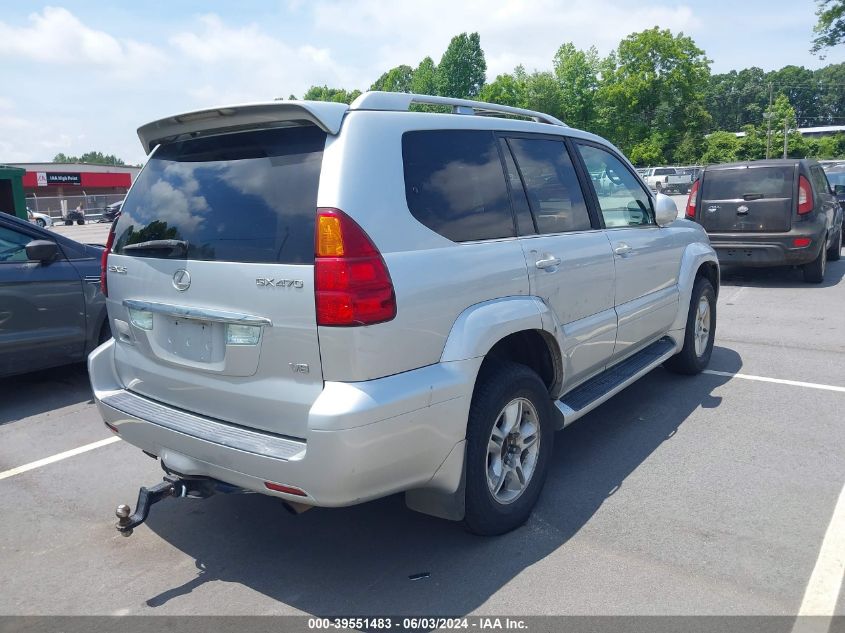 2006 Lexus Gx 470 VIN: JTJBT20X460118776 Lot: 39551483