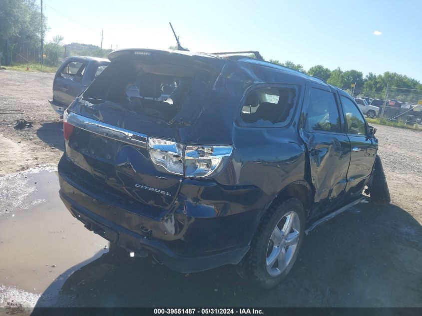 2012 Dodge Durango Citadel VIN: 1C4SDJET4CC286248 Lot: 39551487