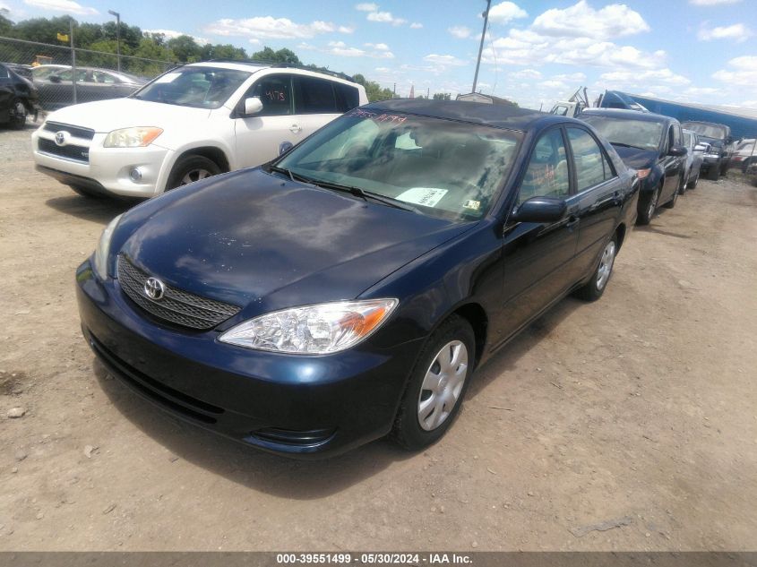 2004 Toyota Camry Le VIN: 4T1BE32K84U287916 Lot: 39551499