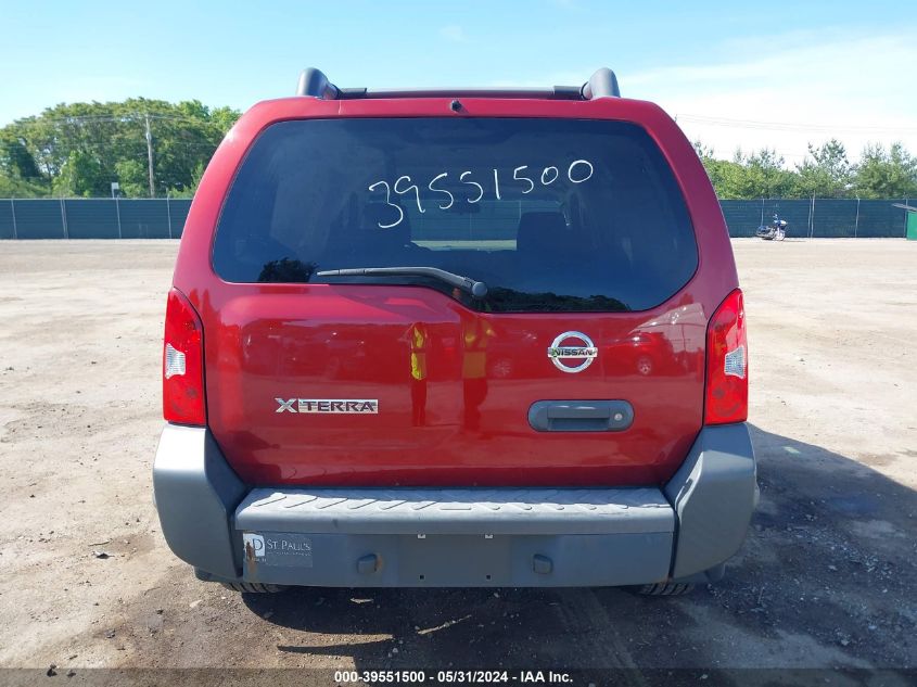 2008 Nissan Xterra S VIN: 5N1AN08W88C532780 Lot: 39551500